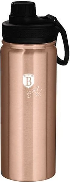 SPORTOWA Buteliukas TERMICZNA 540ML BERLINGER HAUS ROSE GOLD BH-7754