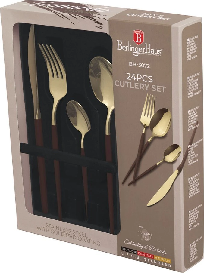 Berlinger Haus SZTUĆCE 24 ELEM. BH-3072 LEONARDO