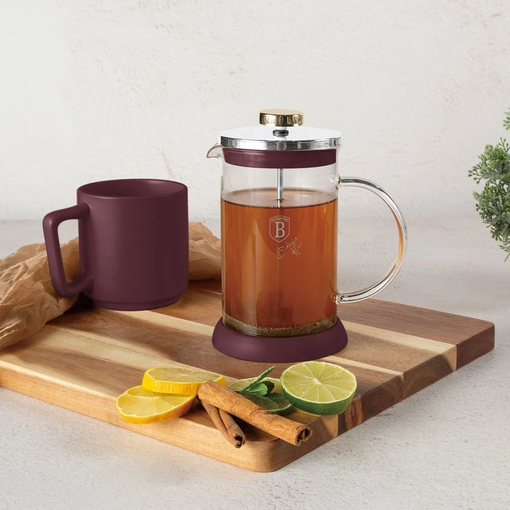 Berlinger Haus ZAPARZACZ TŁOKOWY DO KAWY HERBATY 600ml BH-8584 LEONARDO