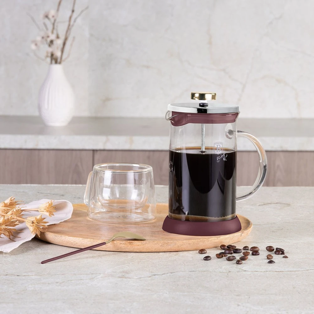 Berlinger Haus ZAPARZACZ TŁOKOWY DO KAWY HERBATY 600ml BH-8584 LEONARDO