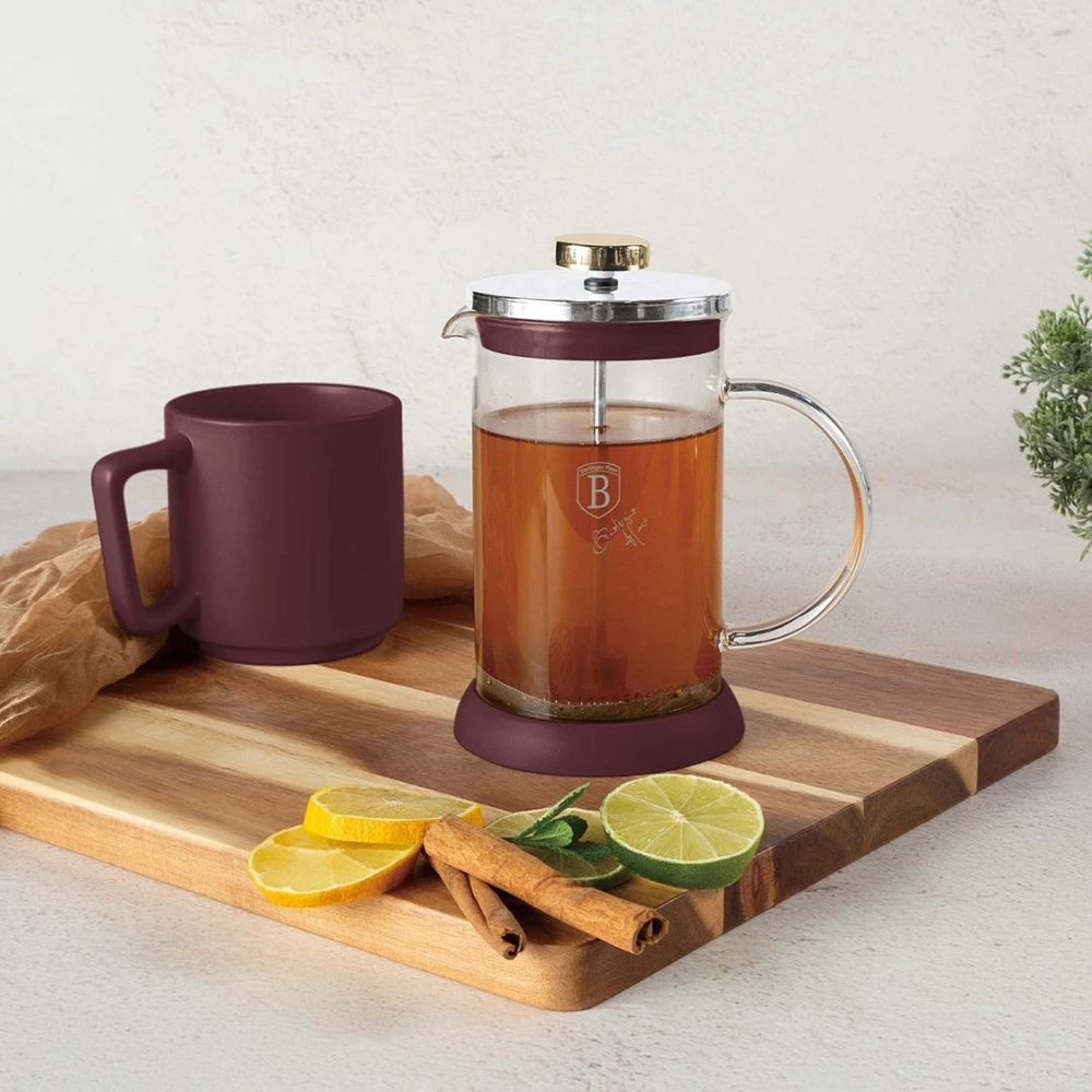 Berlinger Haus ZAPARZACZ TŁOKOWY DO KAWY HERBATY 800ml BH-8585 LEONARDO