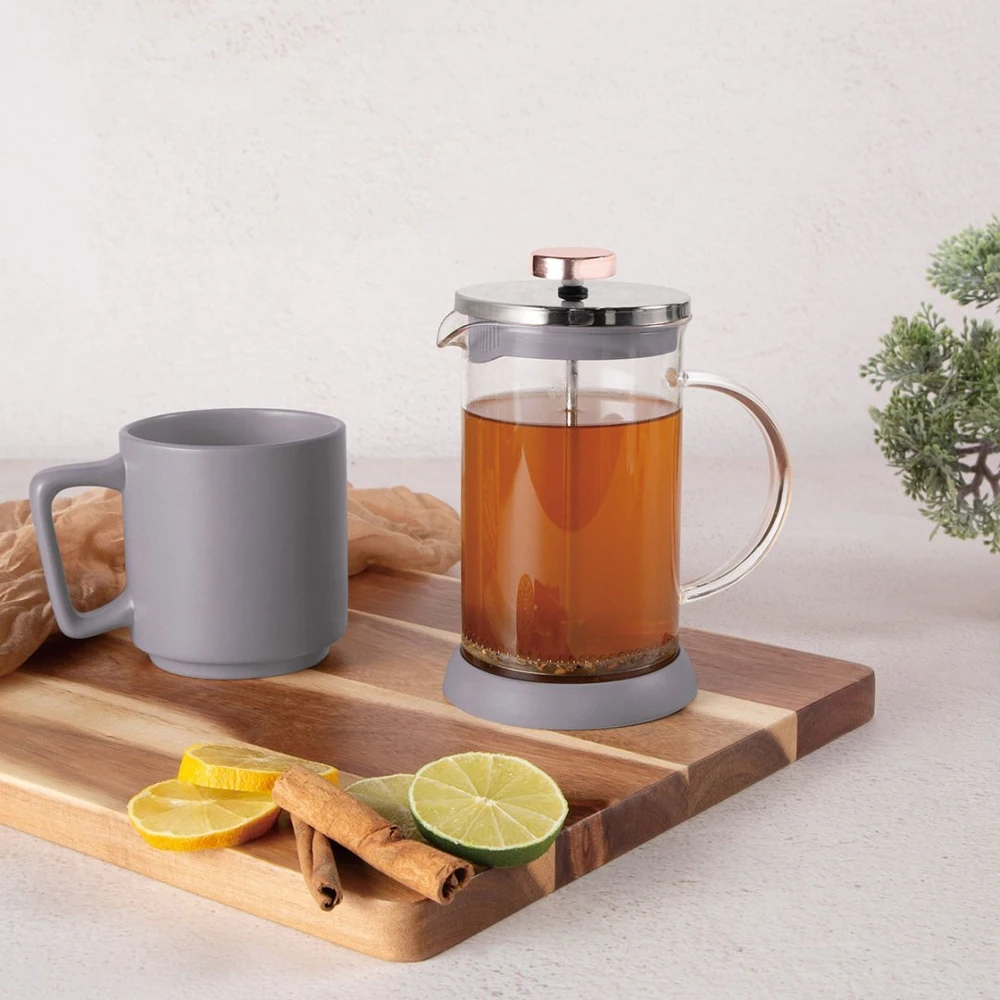 Berlinger Haus ZAPARZACZ TŁOKOWY DO KAWY HERBATY 800ml BH-8589 TAUPE