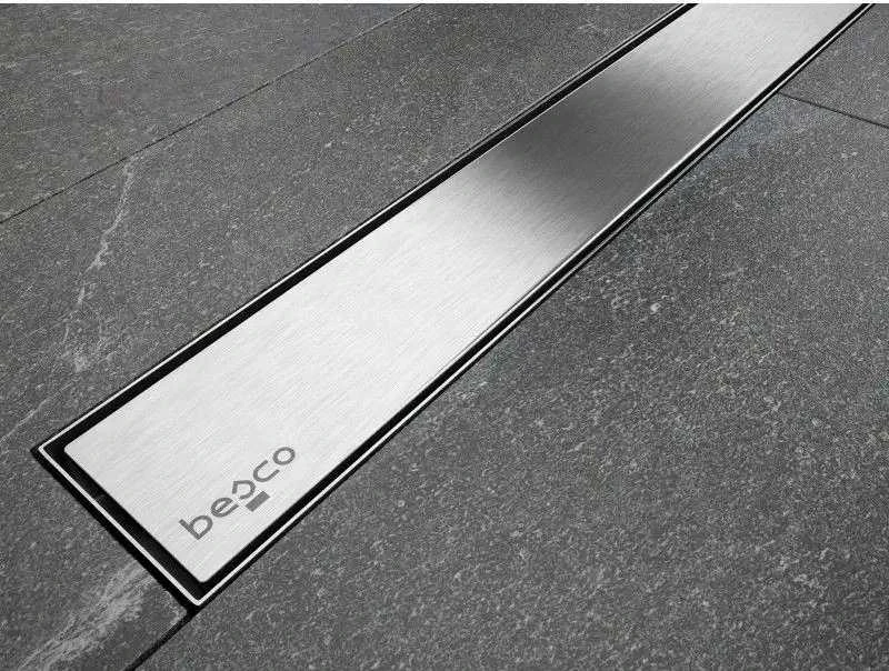 Dušo latakas Besco Virgo Duo, Chrome, 60 cm