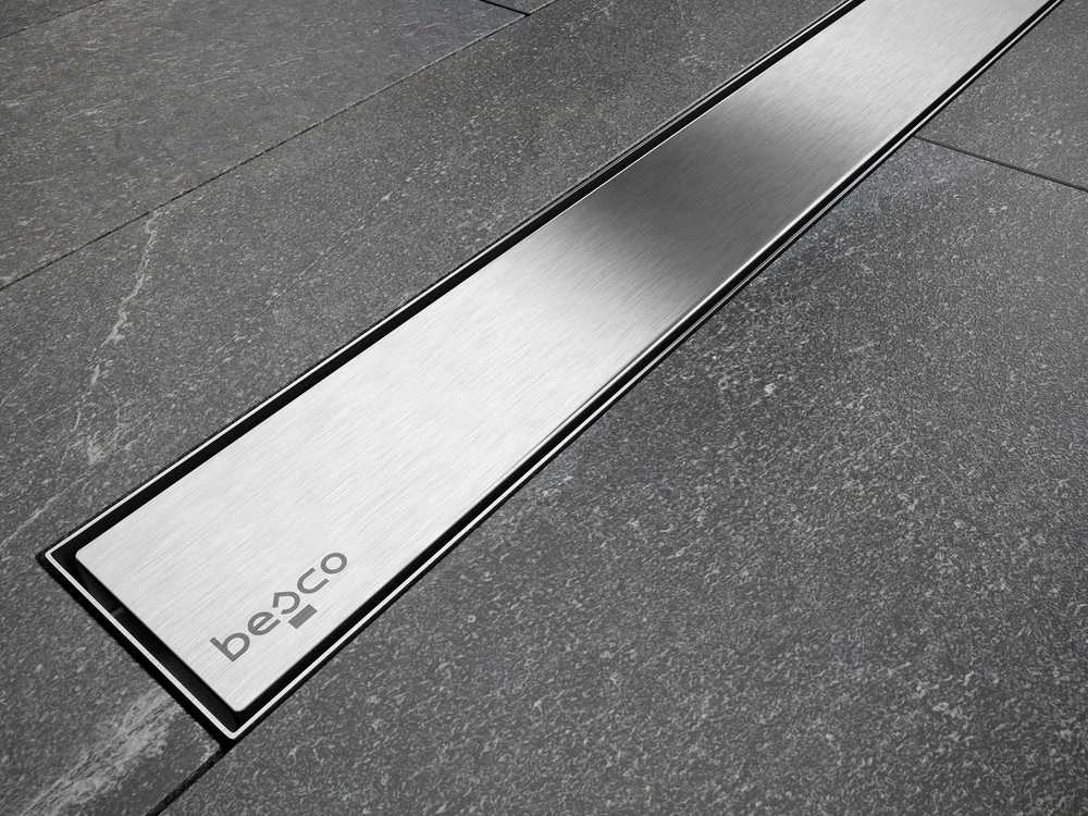 Dušo latakas Besco Virgo Duo, Chrome, 60 cm