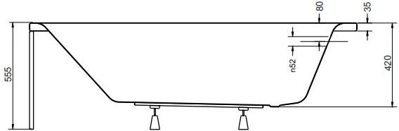 Vonia Besco Talia, 170 x 75 cm