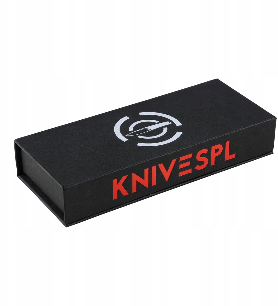 Sulankstomas peilis KNIVESPL The First Sandvik 14C28N, žalias G10, juoda PVD danga