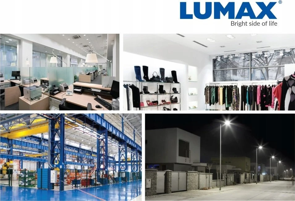 BestService gatvės šviestuvas Lumax MSP LU050MSP 50W 6000K 6750LM pilka