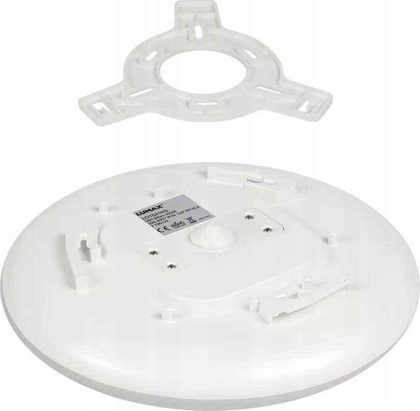 BestService Lubatas LED lubinis šviestuvas Lumax Sphere 15W LED PIR 960LMNW 840 IP44 apvalus su jutikliu LO1541NS