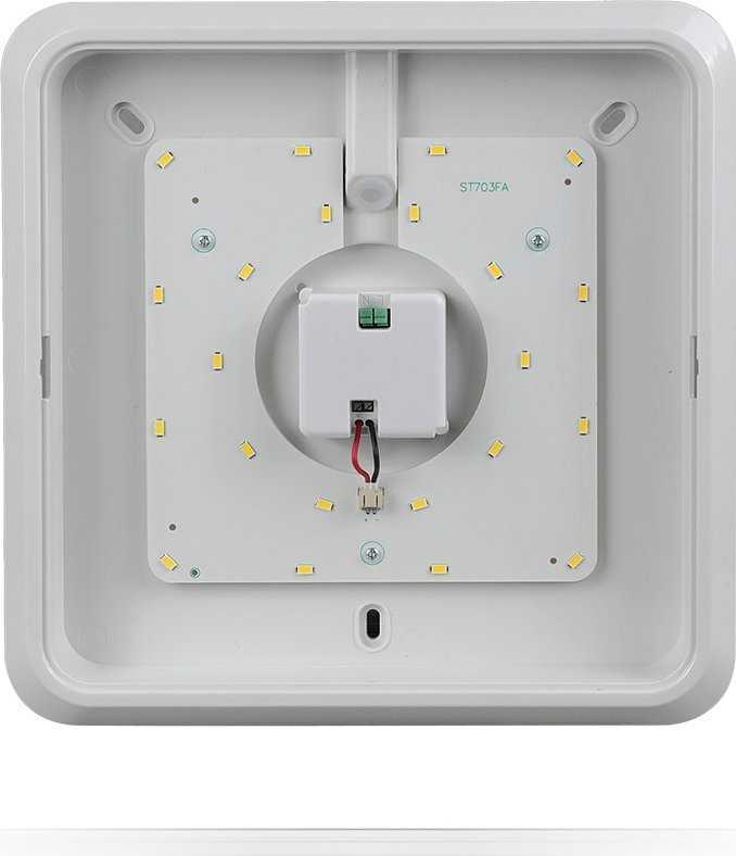 BestService Plafoniera Lumax SPHERE II 12W 850lm 840 4000K IP20 IK10 kwadrat LO1232N