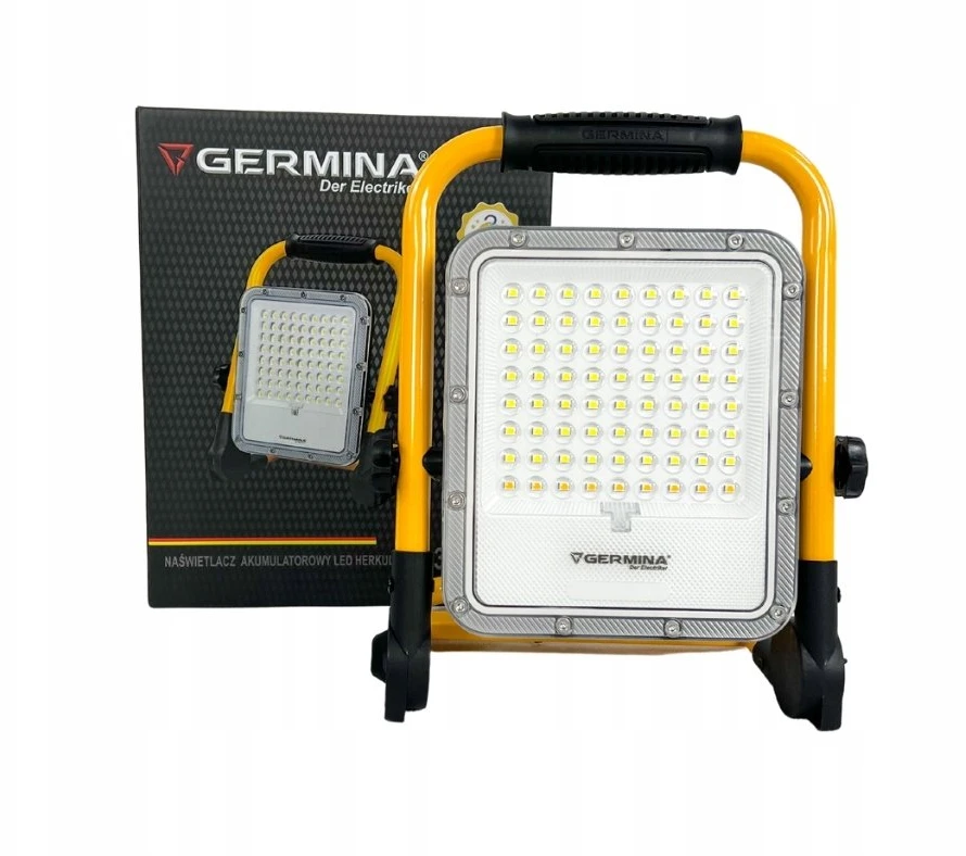 Žibintuvėlis BestService Projektorius LED nešiojamas su akumuliatoriumi HERKULES 30W 1000lm 5000K 5000mAh GW-0072