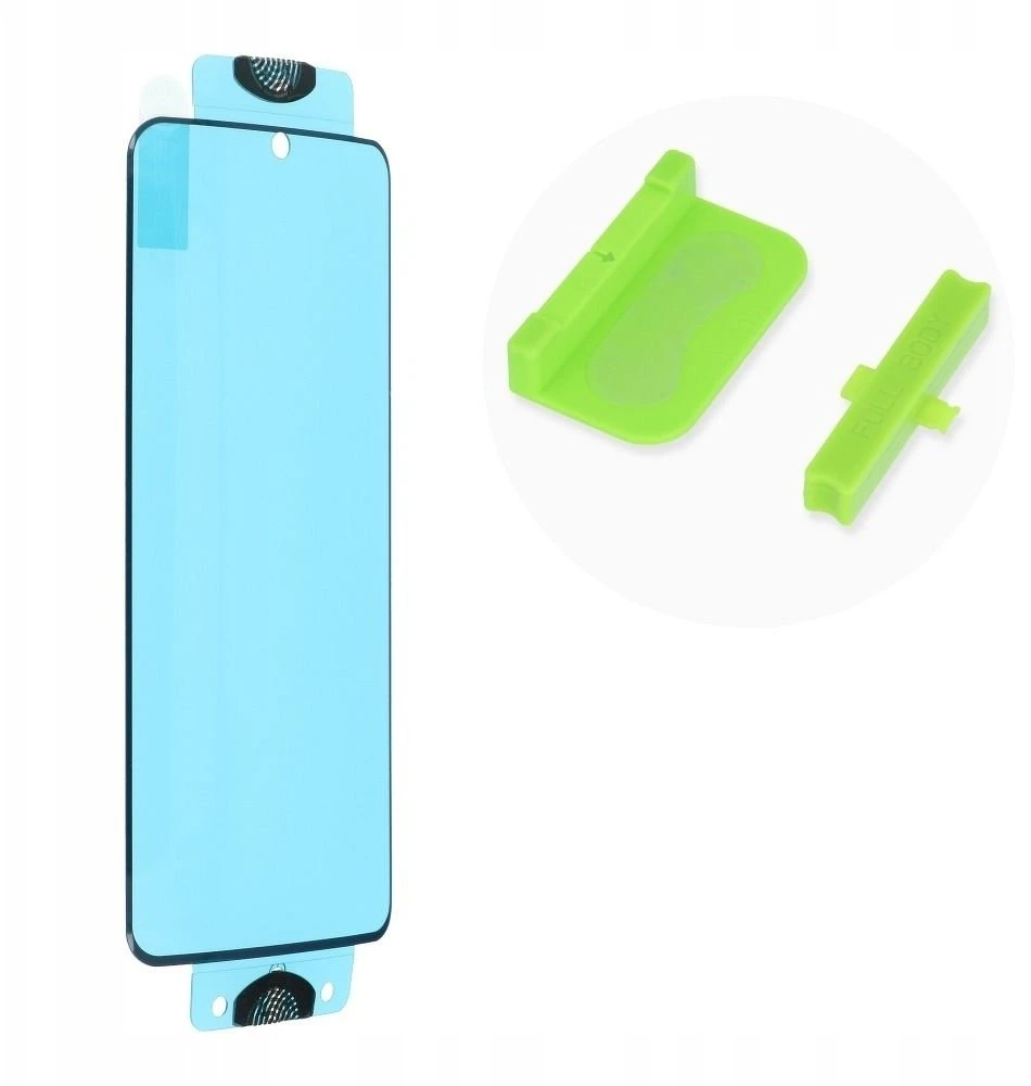 LCD apsauginis stikliukas Bestsuit Flexible Hybrid Glass 5D Xiaomi Redmi Note 15 5G pritaikytas dėklui juodas