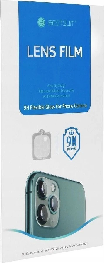 „Bestsuit Flexible Hybrid Glass“ skirtas „Apple iPhone 16 Pro“ / „16 Pro Max“ fotoaparatų objektyvams