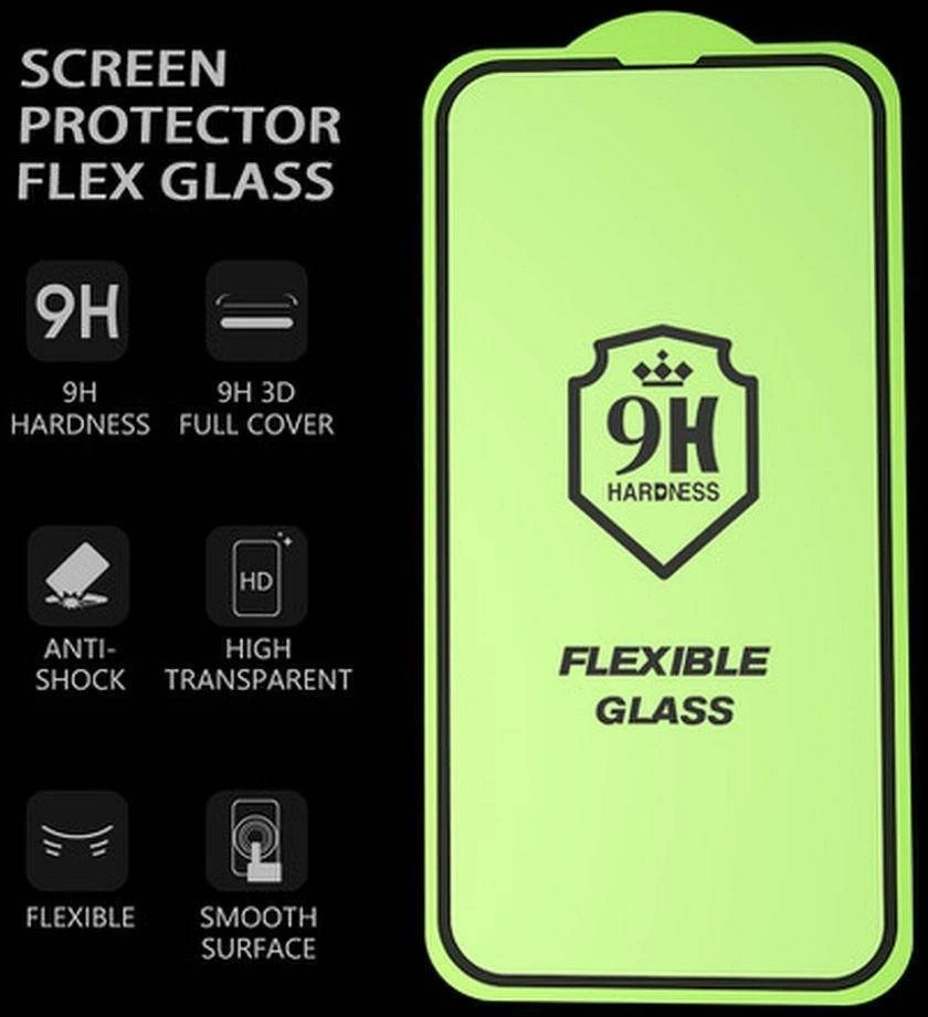 Hibridinis stiklas, skirtas „iPhone 15 Bestsuit Flexible“