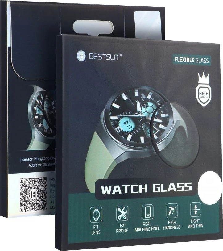 Bestsuit Flexible Hybrid Glass skirtas Apple Watch serijos SE-40mm