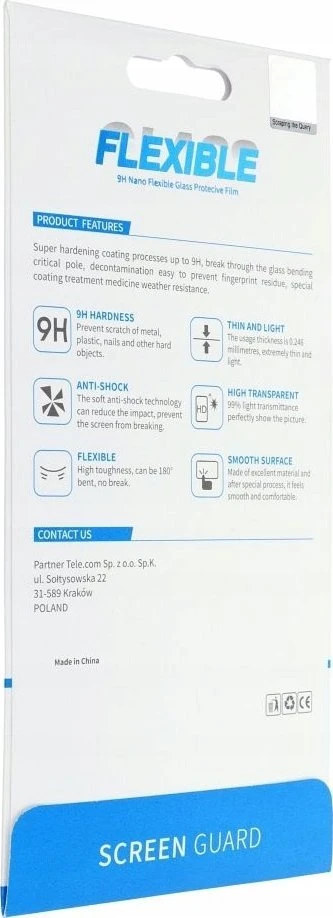 Hibridinis stiklas, skirtas „iPhone 17 PRO MAX“ / „18 PRO MAX“ – „Bestsuit Flexible“