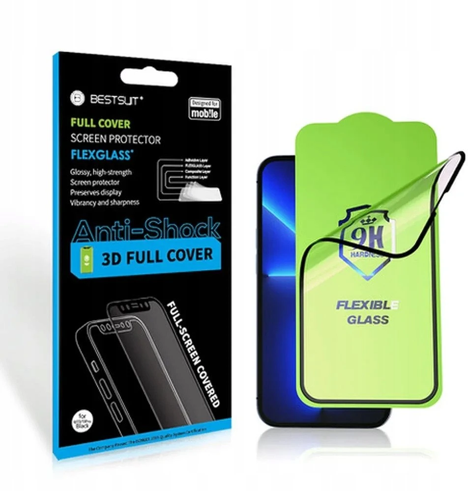 Hibridinis stiklas, skirtas „iPhone 17 AIR Bestsuit Flexible“