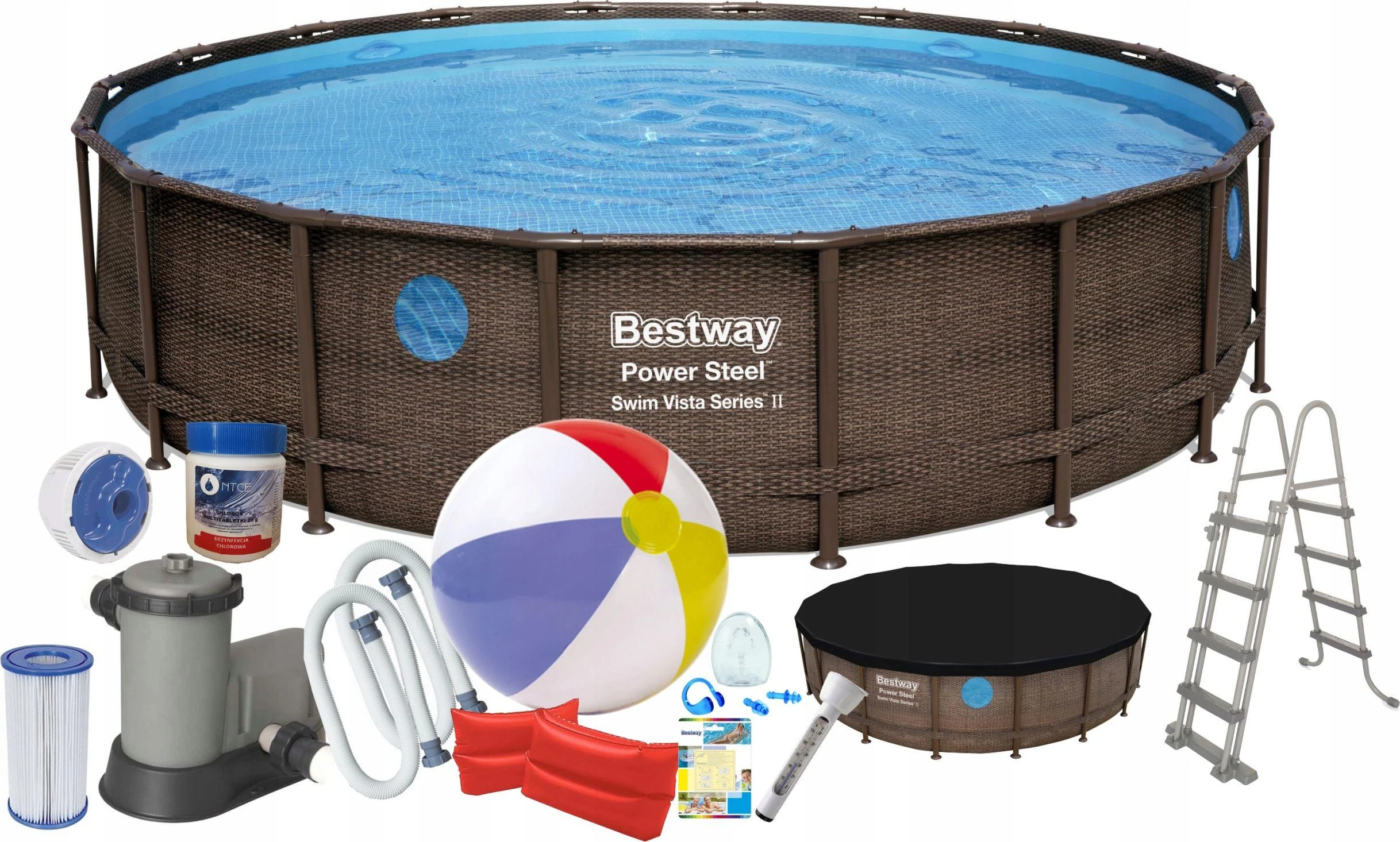 Karkasinis baseinas 549x122 Bestway 56977