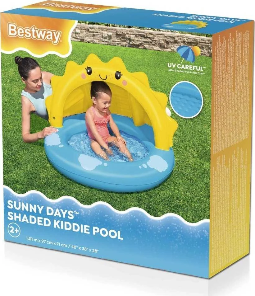 Saulės baseinas su stogeliu 101x97x71cm BESTWAY