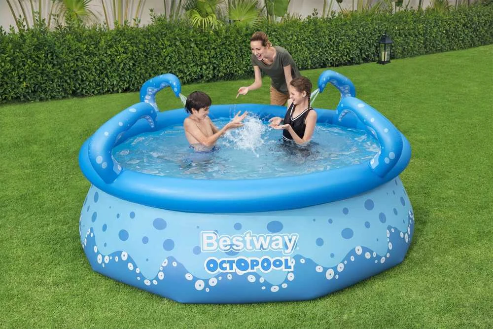 Bestway aštuonkojo formos pripučiamas baseinas