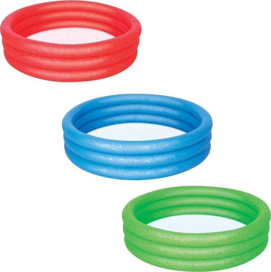 Pripučiamas baseinas Bestway, mėlynas, 102 x 25 cm