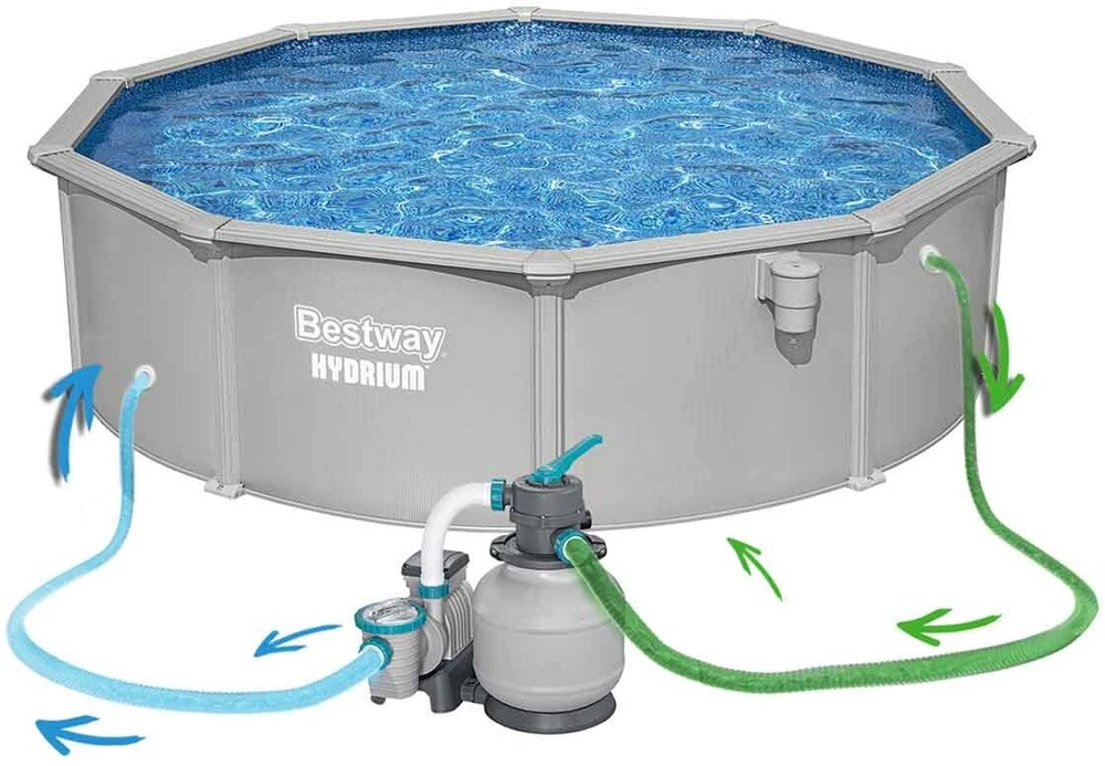 Bestway Baseinas sodo skydelis visus metus 457 x 122 cm 13w1 Priedai 56384