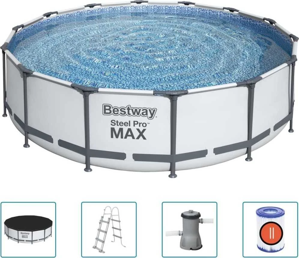 Karkasinis baseinas Bestway Steel Pro Max 56950, 427 x 107 cm