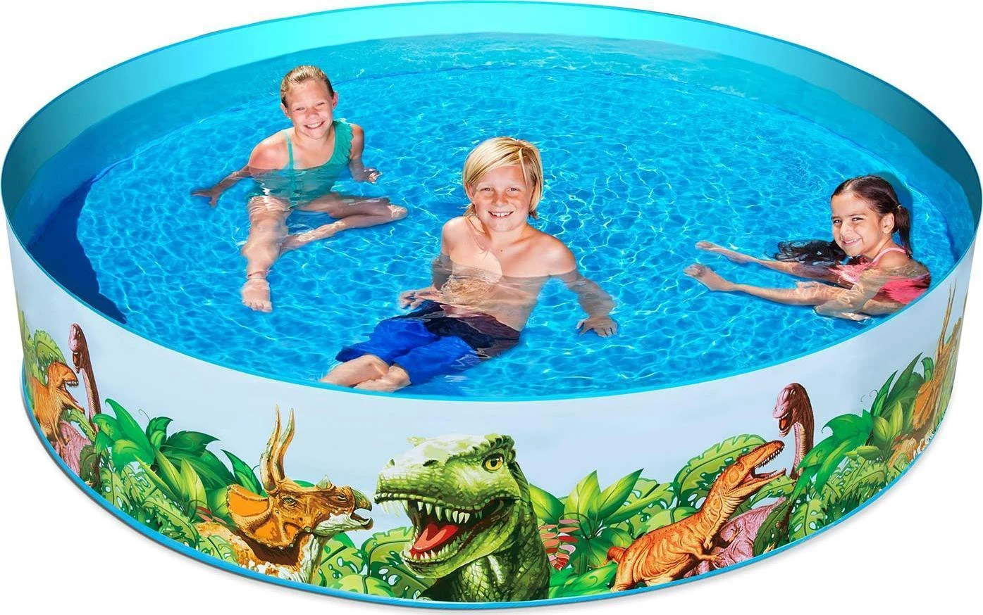 BESTWAY baseinas Dinosaur Fill'N Fun 2,44mx A46cm, 55001