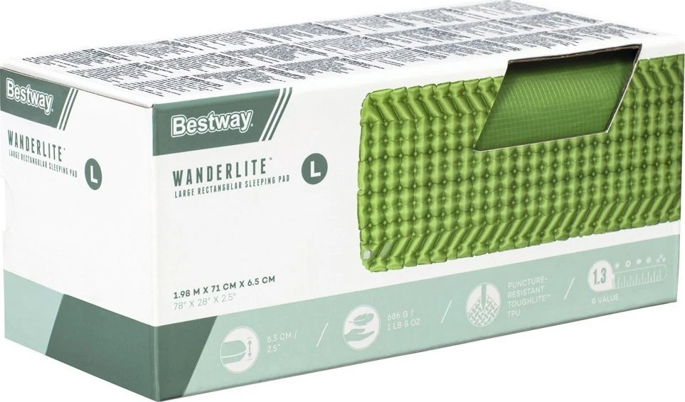 Bestway čiužinys miegmaišiui WanderLite Didelis miegmaišis 198x71cm 69616