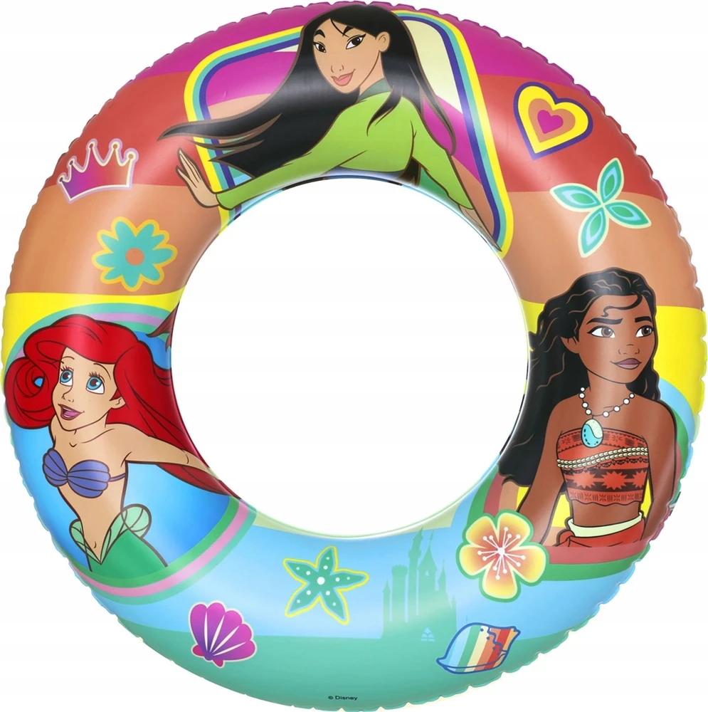 Bestway pripučiamas plaukimo žiedas 56 cm Princess 91043