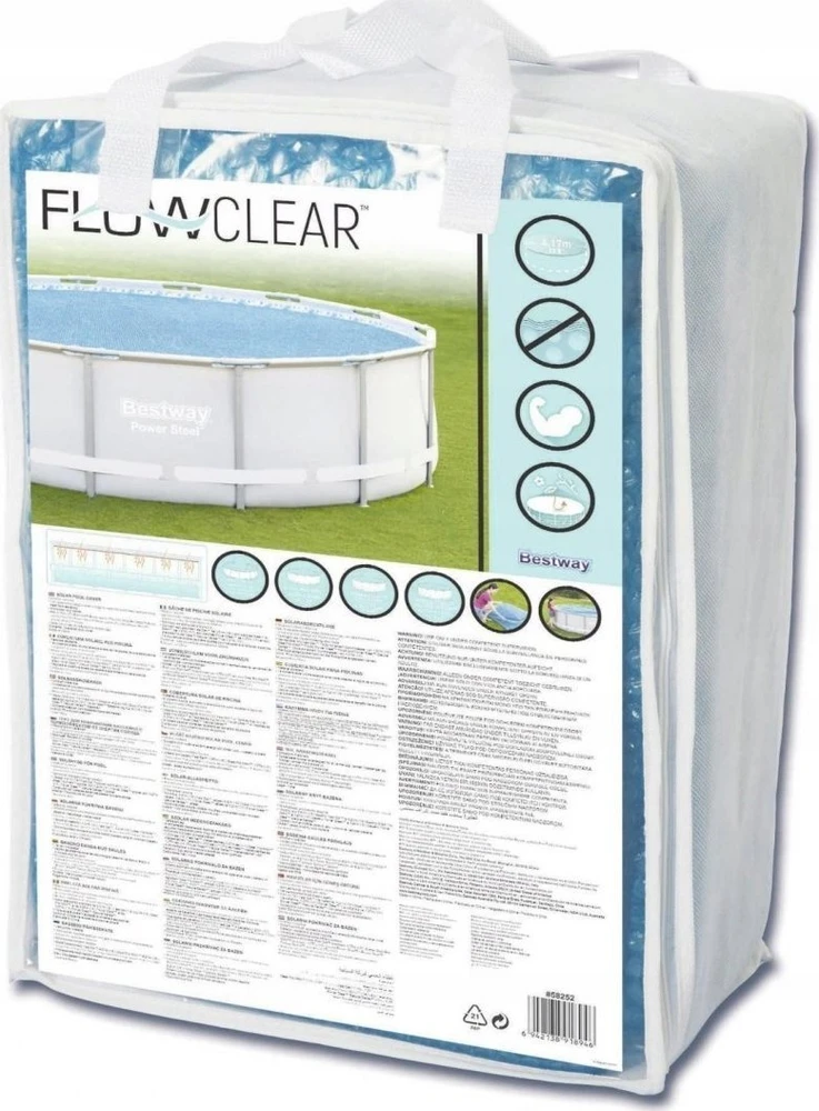Bestway Flowclear šildymo kilimėlio pakuotė