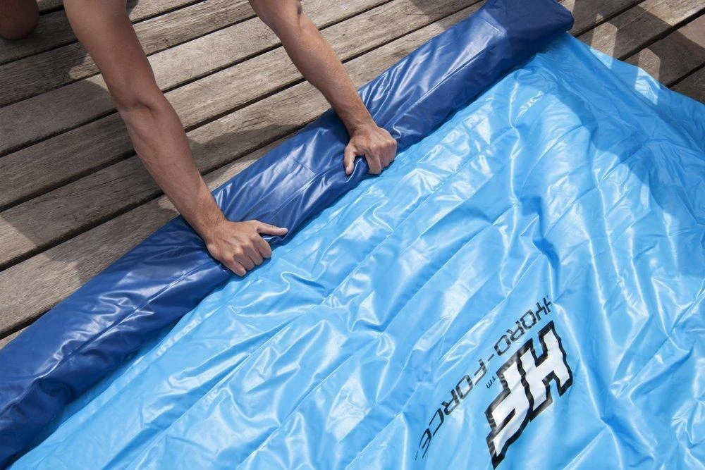 Bestway PLAUKIOJANTI SALA pripučiamas vandens čiužinys 4 asmenims 360 kg 269 x 183 cm 43542