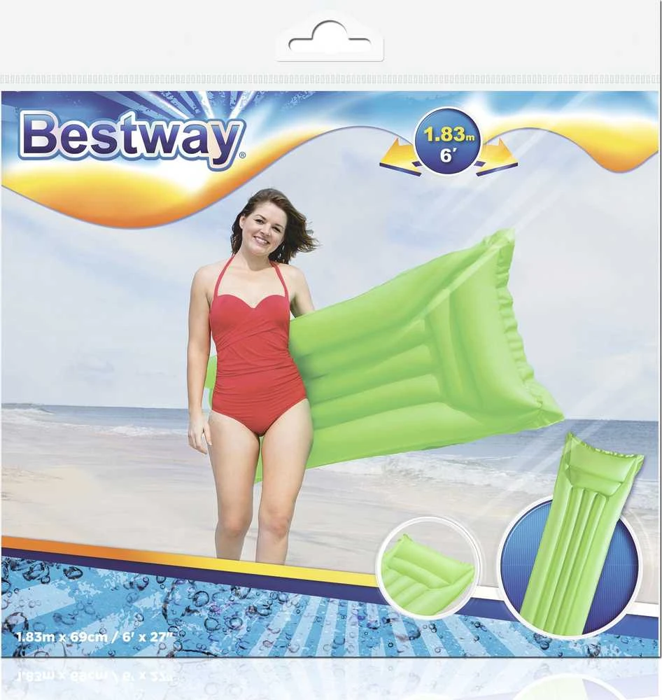 Paplūdimio čiužinys 183 69 cm BESTWAY Žalias