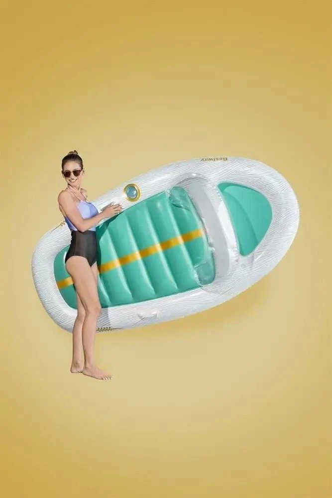Bestway čiužinys pripučiama jachta 216x117cm B43650 31835
