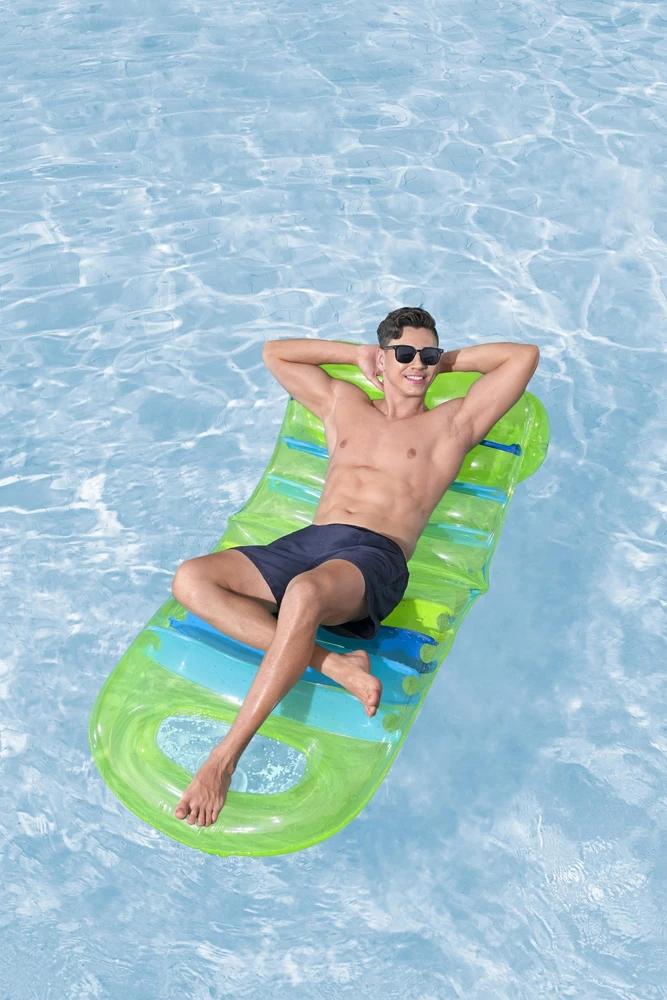Inflatable float Bestway. mėlynas/žalias. 1.93 cm x 80 cm