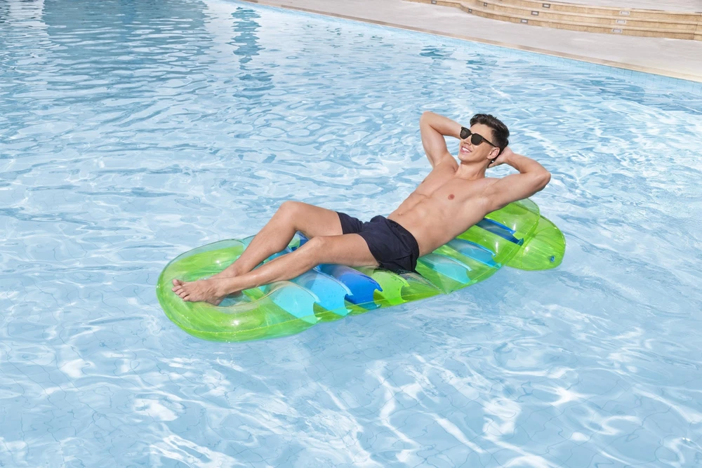 Inflatable float Bestway. mėlynas/žalias. 1.93 cm x 80 cm