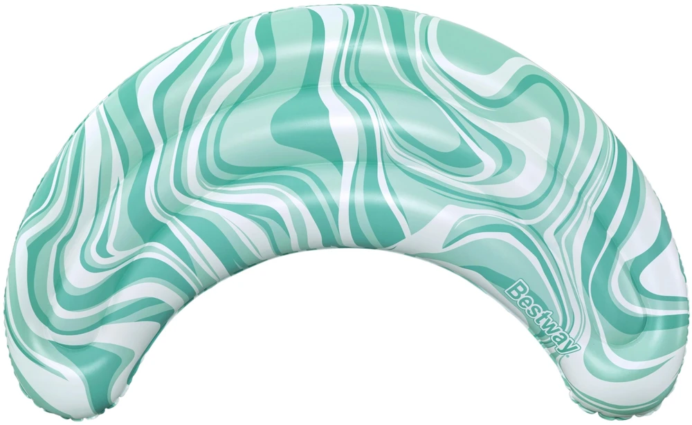 Inflatable float Bestway AQUALUNA. mėlynas. 80 x 48 cm