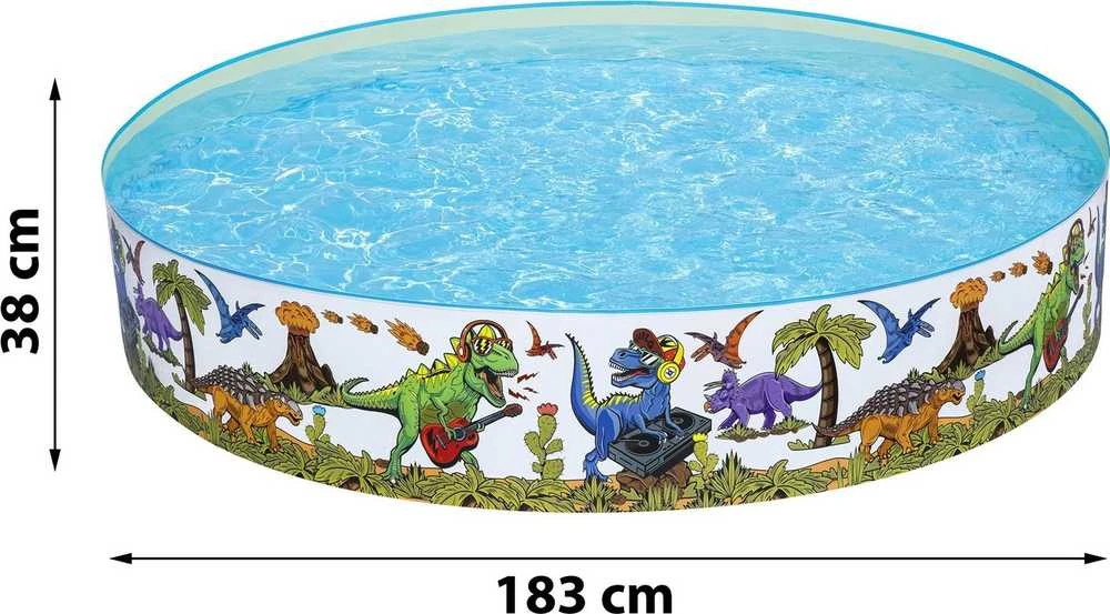 Pagrindai Fill N Fun Pool Dinozaury BESTWAY