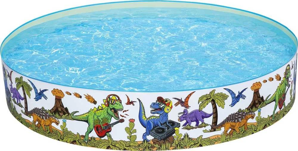 BESTWAY baseinas Dinosaur Fill'N Fun 2,44mx A46cm, 55001