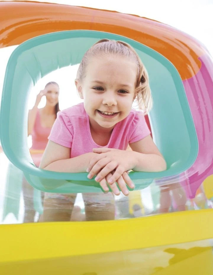 Pripučiamas batutas Bestway BounceJam, 180 x 86 cm