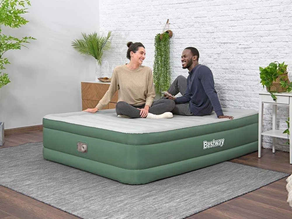 "Bestway" pripučiamas dvivietis pripučiamas čiužinys 203x152x46cm 69646
