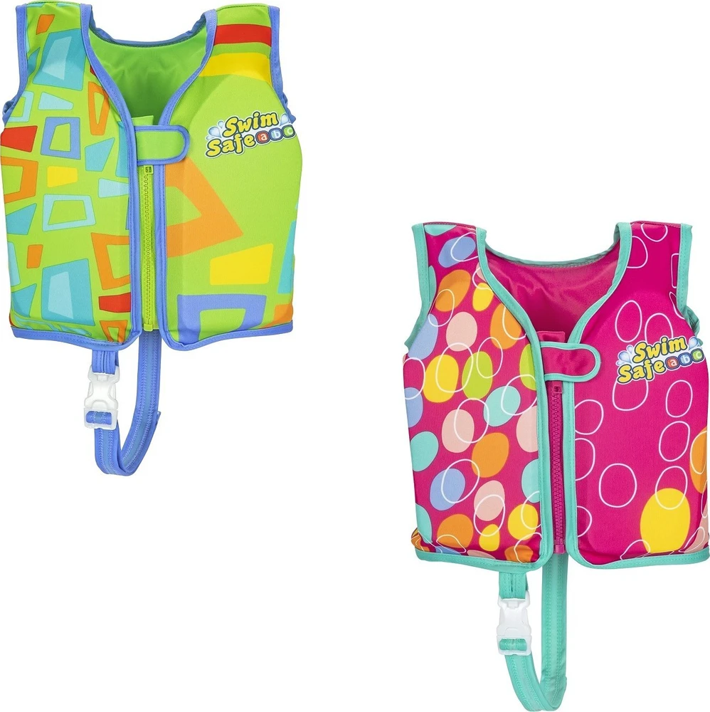 Bestway Pripučiamos plaukimo liemenės Aquastar Swim Safe, įvairių spalvų