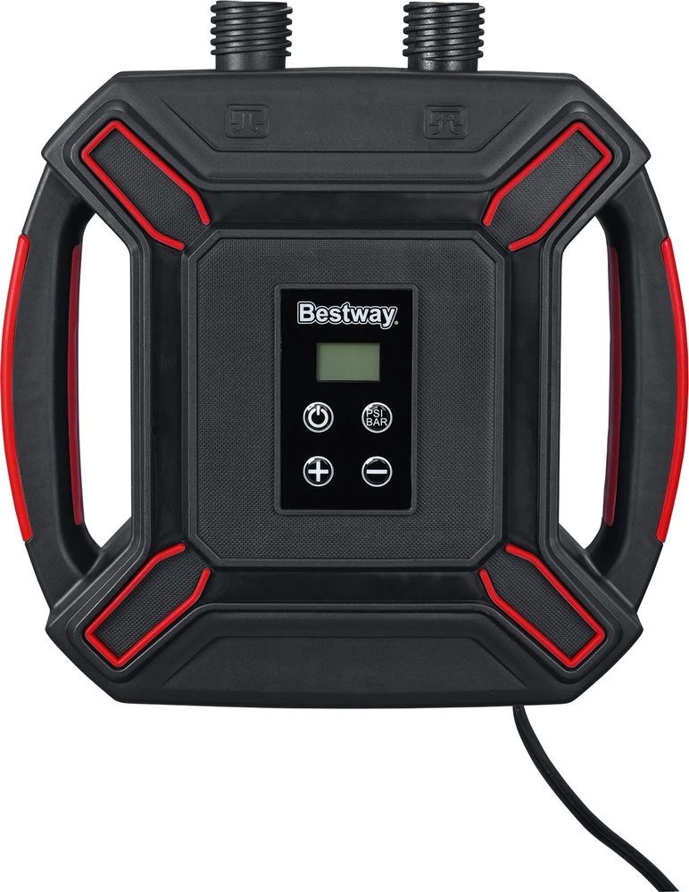 Bestway aukšto slėgio elektrinė oro pompa DC 4 adapteriai 62265