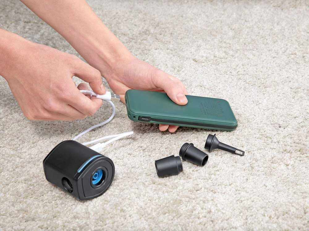 Bestway elektrinis USB oro siurblys + antgaliai 62289