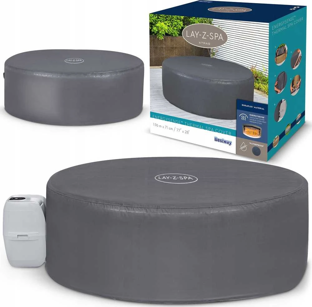 Bestway ENEGYSENSE terminis dangtelis Lay-Z-Spa 216 cm 60326