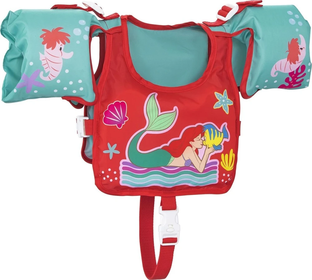 Bestway plaukimo liemenė su rankovėmis 3-6 L Little Mermaid 9101I