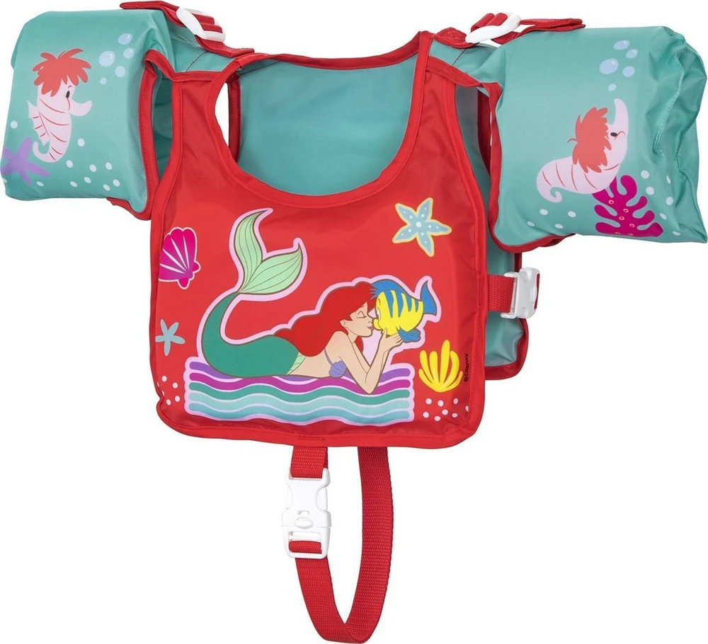 Bestway plaukimo liemenė su rankovėmis 3-6 L Little Mermaid 9101I