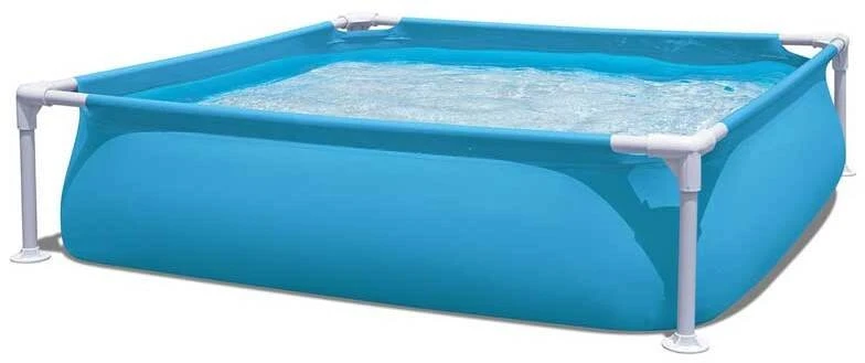 Laikrodis Bestway karkasinis baseinas, mėlynas 122x122x30,5cm (56217)