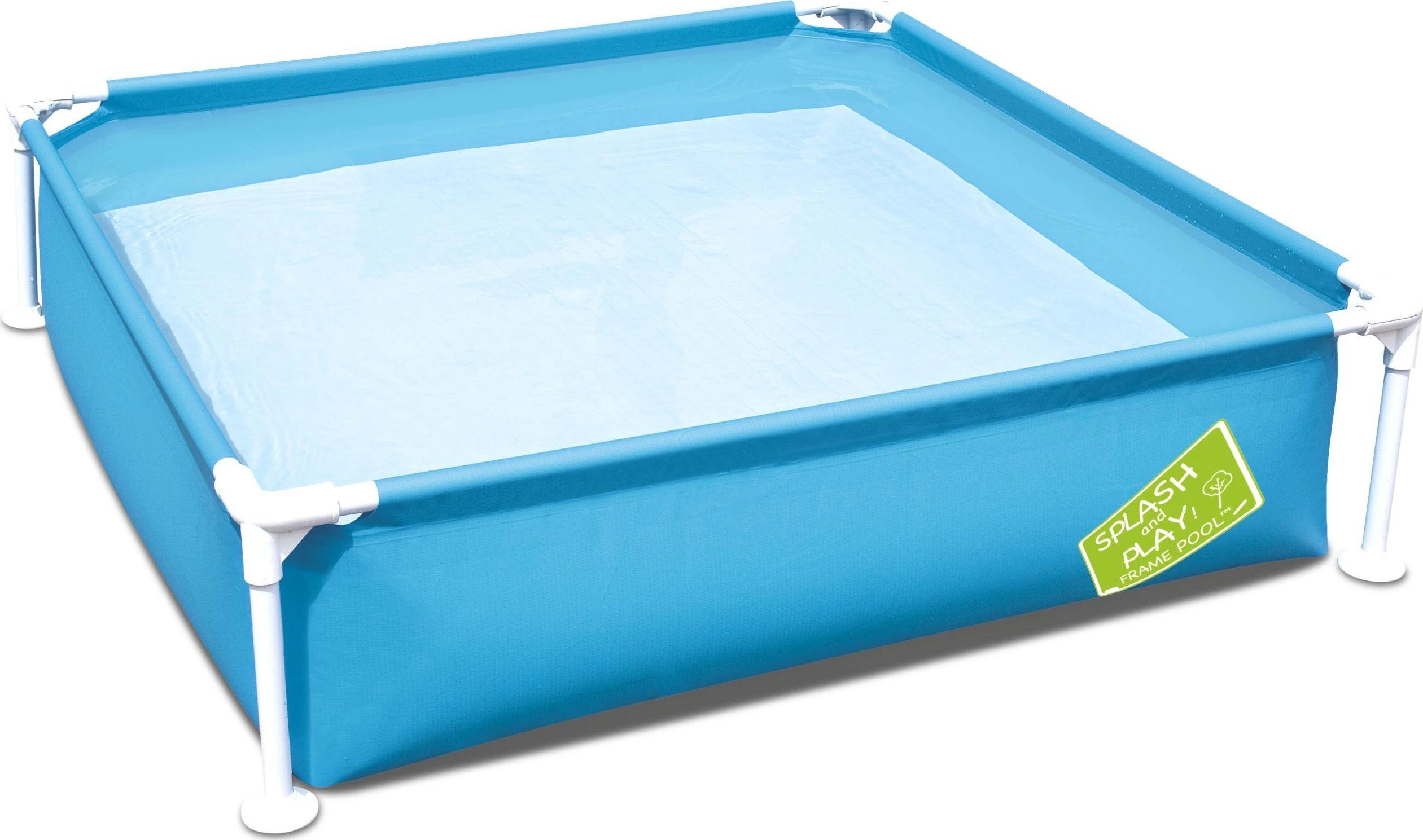 Laikrodis Bestway karkasinis baseinas, mėlynas 122x122x30,5cm (56217)