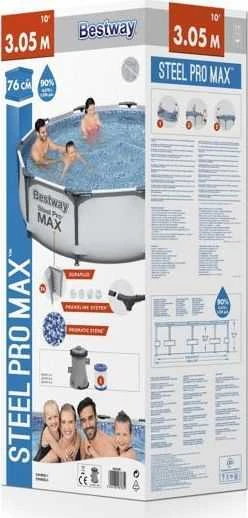 Bestway karkasinis baseinas Steel Pro Max 305x76cm (56408)