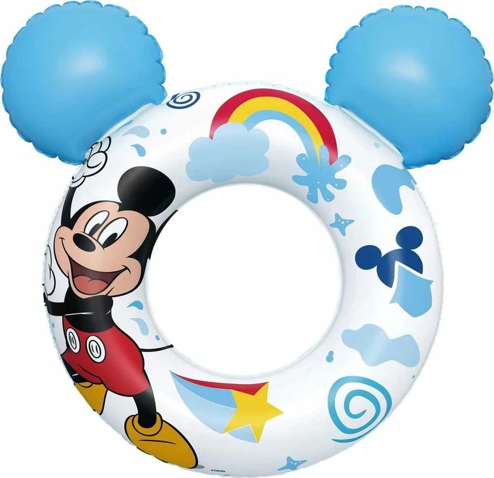 Pripučiamas ratas Bestway Mickey 9102, baltas, 760 mm